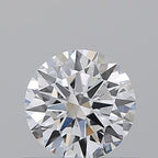 Diamante Taglio Brillante 0.5ct EX/VG/VG D VVS2 - GIA - 5.16x5.13x3.09mm