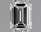 Diamante Naturale Taglio Smeraldo 0.52ct G/EX E VVS1 - GIA - 5.69x3.9x2.47mm