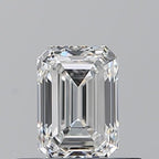 Diamante Naturale Taglio Smeraldo 0.5ct EX/VG F VVS2 - GIA - 5.27x3.75x2.55mm