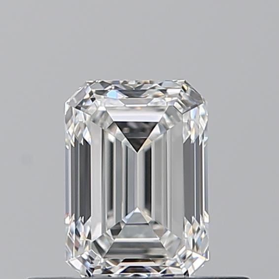 Diamante Naturale Taglio Smeraldo 0.5ct EX/VG F VVS2 - GIA - 5.27x3.75x2.55mm