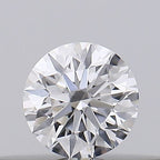 Diamante Naturale Taglio Brillante 0.17ct 3EX D VS1 - GIA - 3.57x3.58x2.23mm