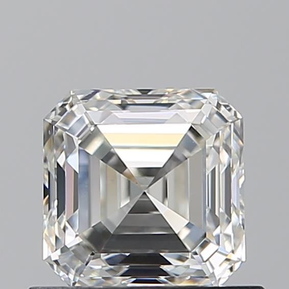 Diamante Naturale Taglio Asscher 0.8ct VG/EX I VS1 - GIA - 5.08x5.06x3.46mm