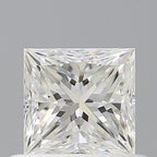 Diamante Naturale Taglio Princess 0.5ct EX/VG H VVS2 - GIA - 4.39x4.29x3.25mm