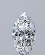 Diamante Naturale Taglio Marquise 0.33ct VG/EX D IF - GIA - 6.87x3.6x2.26mm