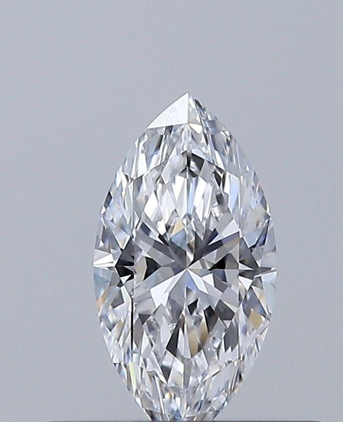 Diamante Naturale Taglio Marquise 0.33ct VG/EX D IF - GIA - 6.87x3.6x2.26mm