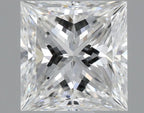 Diamante Naturale Taglio Princess 0.6ct VG/EX F IF - GIA - 4.84x4.69x3.29mm