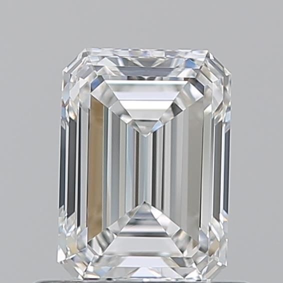 Diamante Naturale Taglio Smeraldo 0.74ct VG/VG E VVS1 - GIA - 6.16x4.39x2.89mm
