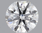 Diamante Taglio Brillante 0.4ct EX/VG/EX E VVS1 - GIA - 4.69x4.67x2.93mm
