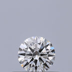 Diamante Naturale Taglio Brillante 0.3ct VG/EX/VG E VVS2 - GIA - 4.27x4.3x2.6mm