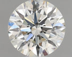 Diamante Naturale Taglio Brillante 0.5ct EX/VG/VG J VS2 - GIA - 5.06x5.1x3.18mm