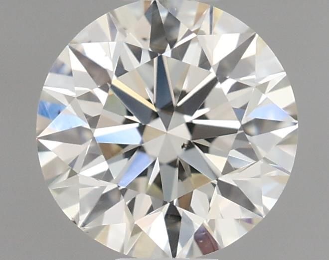 Diamante Naturale Taglio Brillante 0.5ct EX/VG/VG J VS2 - GIA - 5.06x5.1x3.18mm