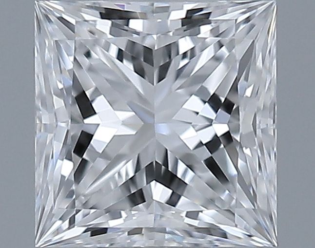 Diamante Naturale Taglio Princess 0.36ct EX/EX D IF - GIA - 3.98x3.89x2.76mm