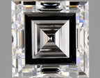 Diamante Taglio Radiant Quadrato 1.01ct VG/VG E VVS2 - GIA - 5.38x5.31x3.69mm