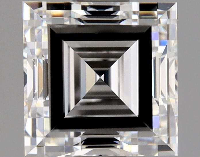 Diamante Taglio Radiant Quadrato 1.01ct VG/VG E VVS2 - GIA - 5.38x5.31x3.69mm