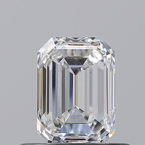 Diamante Naturale Taglio Smeraldo 0.6ct VG/EX F VS1 - GIA - 5.47x3.95x2.73mm