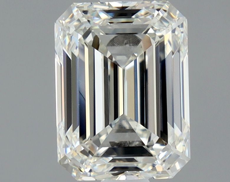 Diamante Naturale Taglio Smeraldo 1.5ct VG/EX J VVS1 - GIA - 7.21x5.39x3.79mm