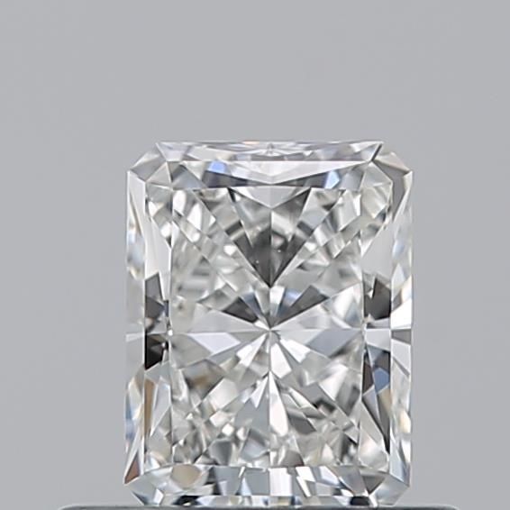 Diamante Naturale Taglio Radiant 0.52ct G/EX H VVS1 - GIA - 5.37x4.1x2.84mm