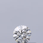 Diamante Naturale Taglio Brillante 0.19ct 3EX E VVS2 - IGI - 3.67x3.7x2.3mm