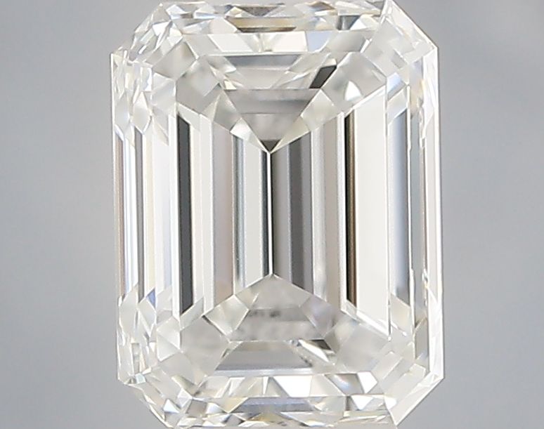 Diamante Naturale Taglio Smeraldo 0.7ct VG/EX E VVS2 - IGI - 5.56x4.23x2.95mm