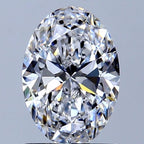 Diamante Naturale Taglio Ovale 1ct EX/EX D VS2 - GIA - 8.13x5.63x3.46mm