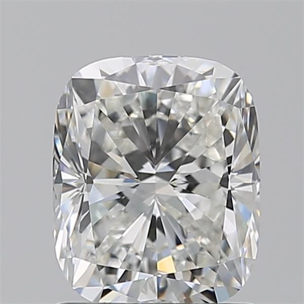 Diamante Taglio Cushion Brillante 1.53ct EX/EX H VS1 - GIA - 7.55x6.17x4.21mm