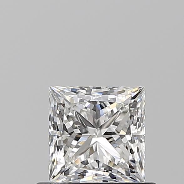 Diamante Naturale Taglio Princess 0.61ct VG/EX F VVS1 - GIA - 4.64x4.56x3.28mm