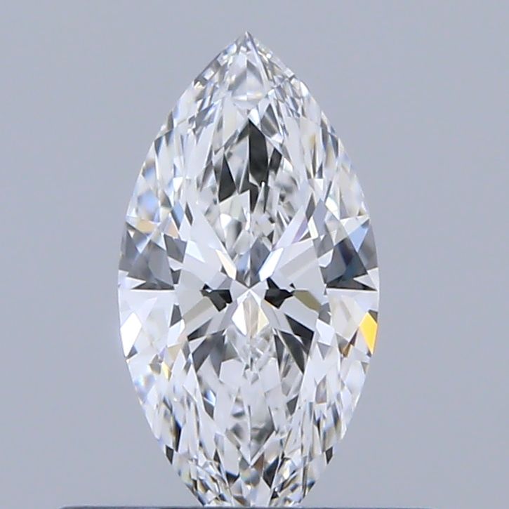 Diamante Naturale Taglio Marquise 0.39ct VG/EX D IF - GIA - 3.8x7.53x2.42mm