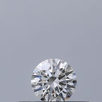 Diamante Naturale Taglio Brillante 0.18ct 3EX D VVS2 - IGI - 3.67x3.69x2.23mm