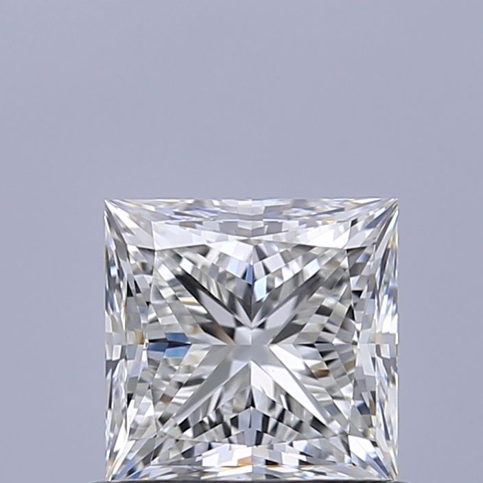 Diamante Naturale Taglio Princess 0.7ct EX/EX F VVS1 - IGI - 4.75x4.69x3.48mm