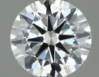 Diamante Naturale Taglio Brillante 0.5ct 3EX G VVS1 - IGI - 5.11x5.12x3.07mm