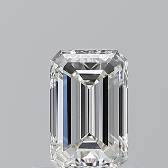Diamante Naturale Taglio Smeraldo 0.56ct VG/EX I VVS1 - GIA - 6.06x3.89x2.52mm
