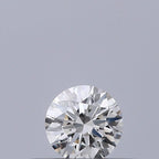 Diamante Naturale Taglio Brillante 0.19ct 3EX H VS1 - GIA - 3.71x3.73x2.29mm