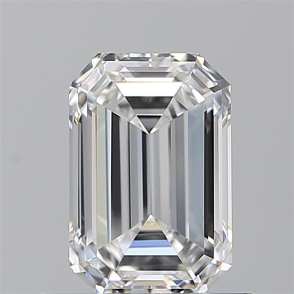 Diamante Naturale Taglio Smeraldo 0.91ct VG/VG F VVS2 - GIA - 6.78x4.51x2.99mm