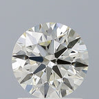 Diamante Naturale Taglio Brillante 0.97ct 3EX J VVS1 - IGI - 6.26x6.3x3.96mm