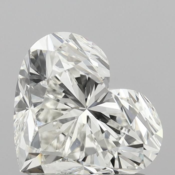 Diamante Naturale Taglio Cuore 1.21ct EX/EX H VS2 - IGI - 6.35x7.42x4.35mm