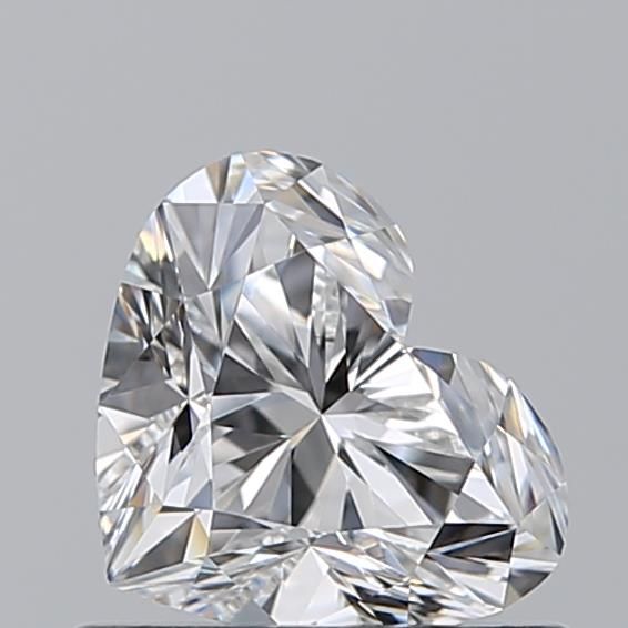 Diamante Naturale Taglio Cuore 0.7ct VG/EX E VVS2 - GIA - 5.12x6.15x3.79mm