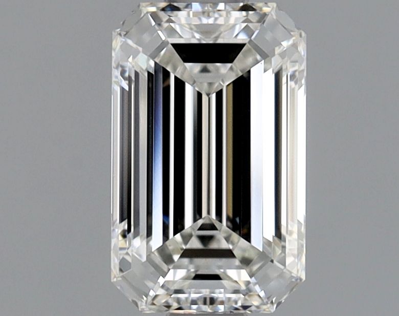 Diamante Naturale Taglio Smeraldo 1.01ct EX/VG H VS1 - GIA - 7.3x4.57x3.1mm