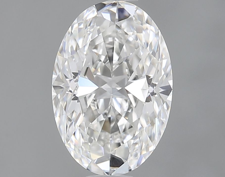 Diamante Naturale Taglio Ovale 1.01ct EX/EX F VVS1 - GIA - 7.97x5.46x3.37mm