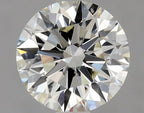 Diamante Naturale Taglio Brillante 1.02ct 3EX J IF - GIA - 6.43x6.39x4.0mm