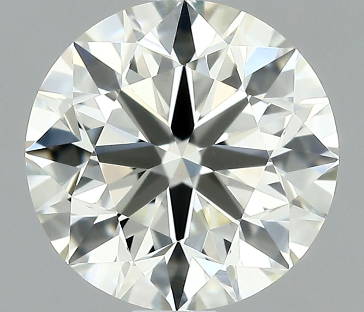 Diamante Naturale Taglio Brillante 0.9ct 3EX J VVS1 - IGI - 6.09x6.12x3.86mm