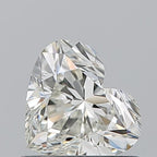 Diamante Naturale Taglio Cuore 0.71ct EX/VG J IF - GIA - 5.38x6.17x3.67mm
