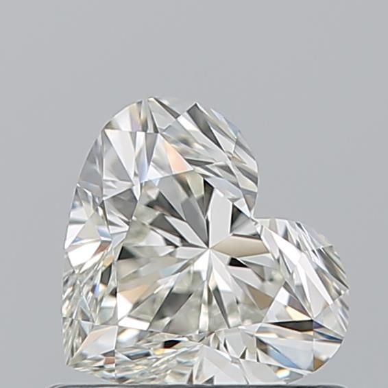 Diamante Naturale Taglio Cuore 0.71ct EX/VG J IF - GIA - 5.38x6.17x3.67mm