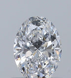 Diamante Naturale Taglio Ovale 0.5ct G/EX D VVS1 - GIA - 6.11x4.42x2.81mm