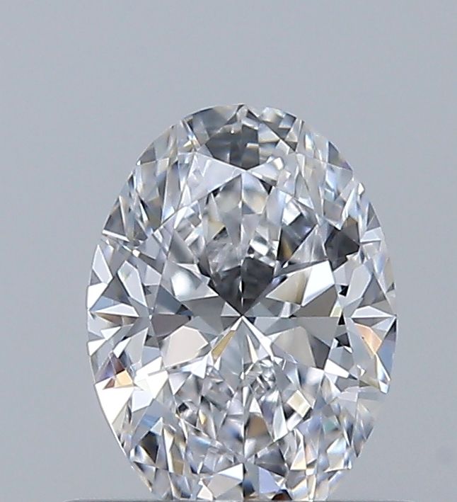 Diamante Naturale Taglio Ovale 0.5ct G/EX D VVS1 - GIA - 6.11x4.42x2.81mm