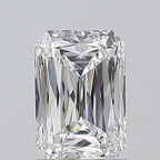 Diamante Naturale Taglio Radiant 1.01ct VG/EX D VVS2 - GIA - 6.95x4.79x3.12mm