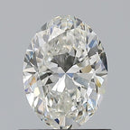 Diamante Naturale Taglio Ovale 0.8ct VG/EX H VVS1 - GIA - 7.19x5.25x3.32mm