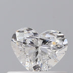Diamante Naturale Taglio Cuore 0.4ct VG/VG E VVS2 - GIA - 4.25x5.14x2.9mm