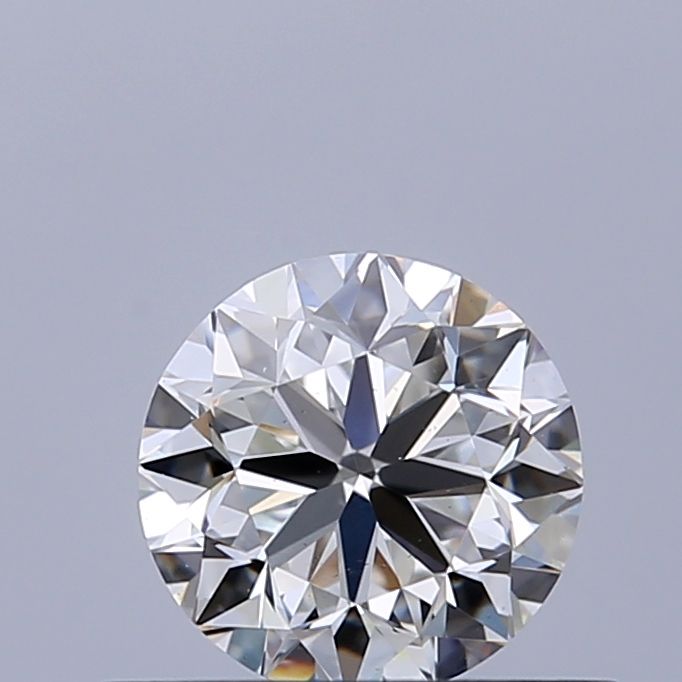 Diamante Naturale Taglio Brillante 0.5ct VG/EX/EX F VS2 - GIA - 4.95x4.98x3.18mm