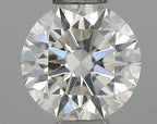Diamante Naturale Taglio Brillante 0.37ct 3EX J VVS1 - IGI - 4.59x4.62x2.83mm