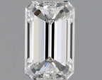 Diamante Naturale Taglio Smeraldo 0.5ct EX/EX D VVS2 - GIA - 5.81x3.64x2.53mm